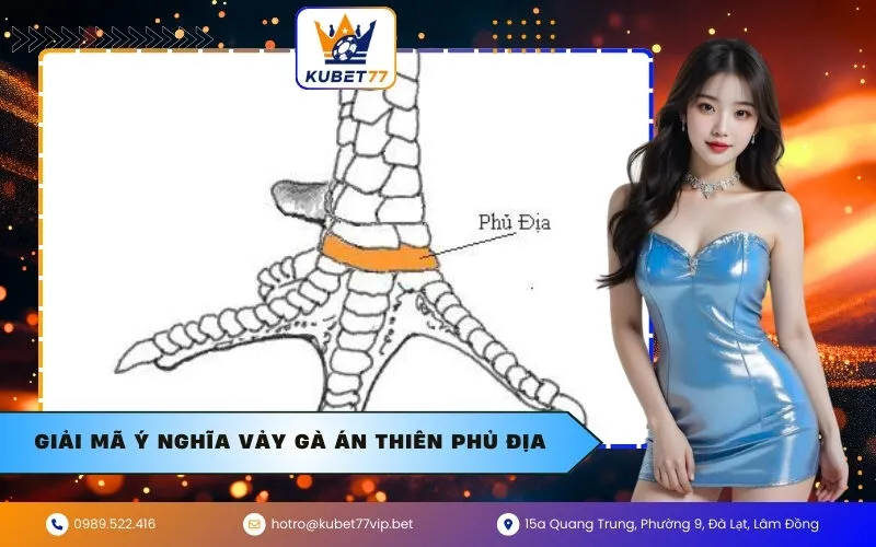 Giải mã ý nghĩa vảy gà án thiên phủ địa