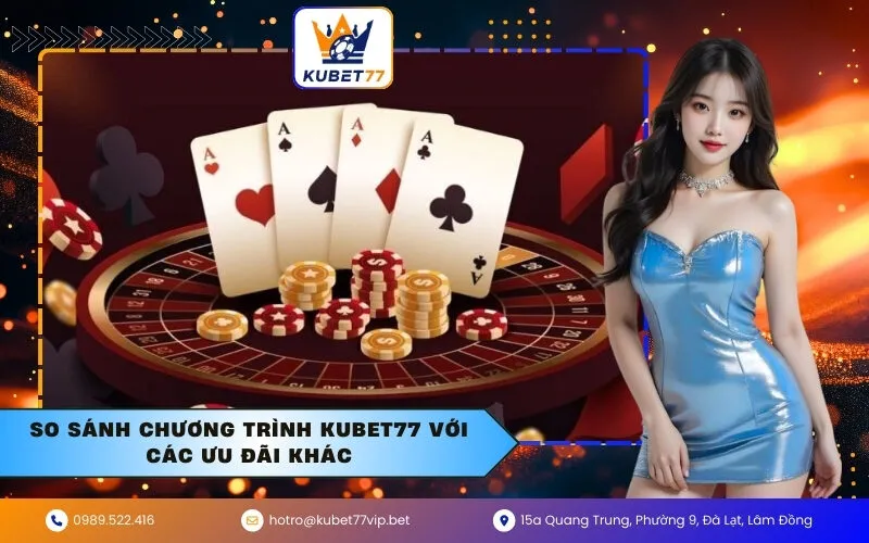 So sánh Chương trình Kubet77 với các ưu đãi khác